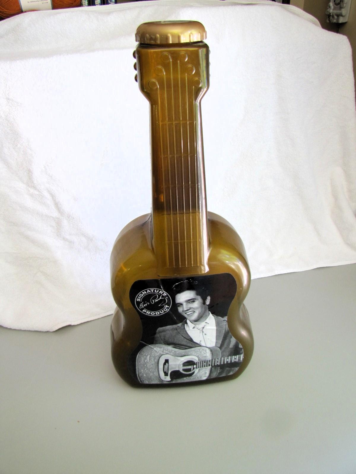 LARGE ELVIS GUITAR BOTTLE BANK - NEW