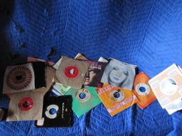 Lot of 28 Vintage 45 records