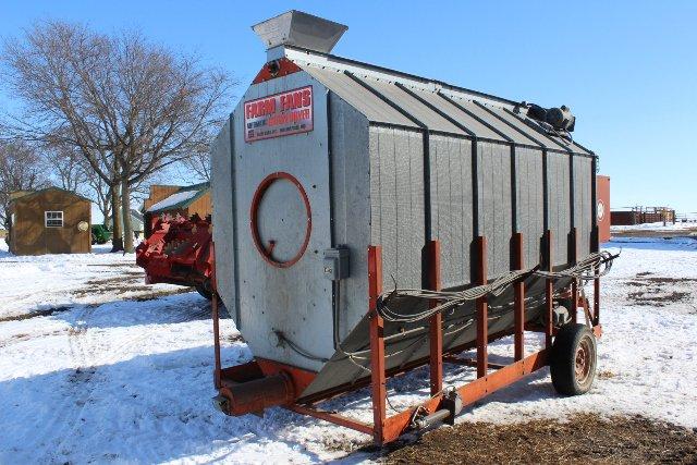 AB 180A GRAIN DRYER ON TRANSPORT,