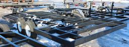 NEW 102" X 18' TEBBEN HYD FISH HOUSE FRAME,