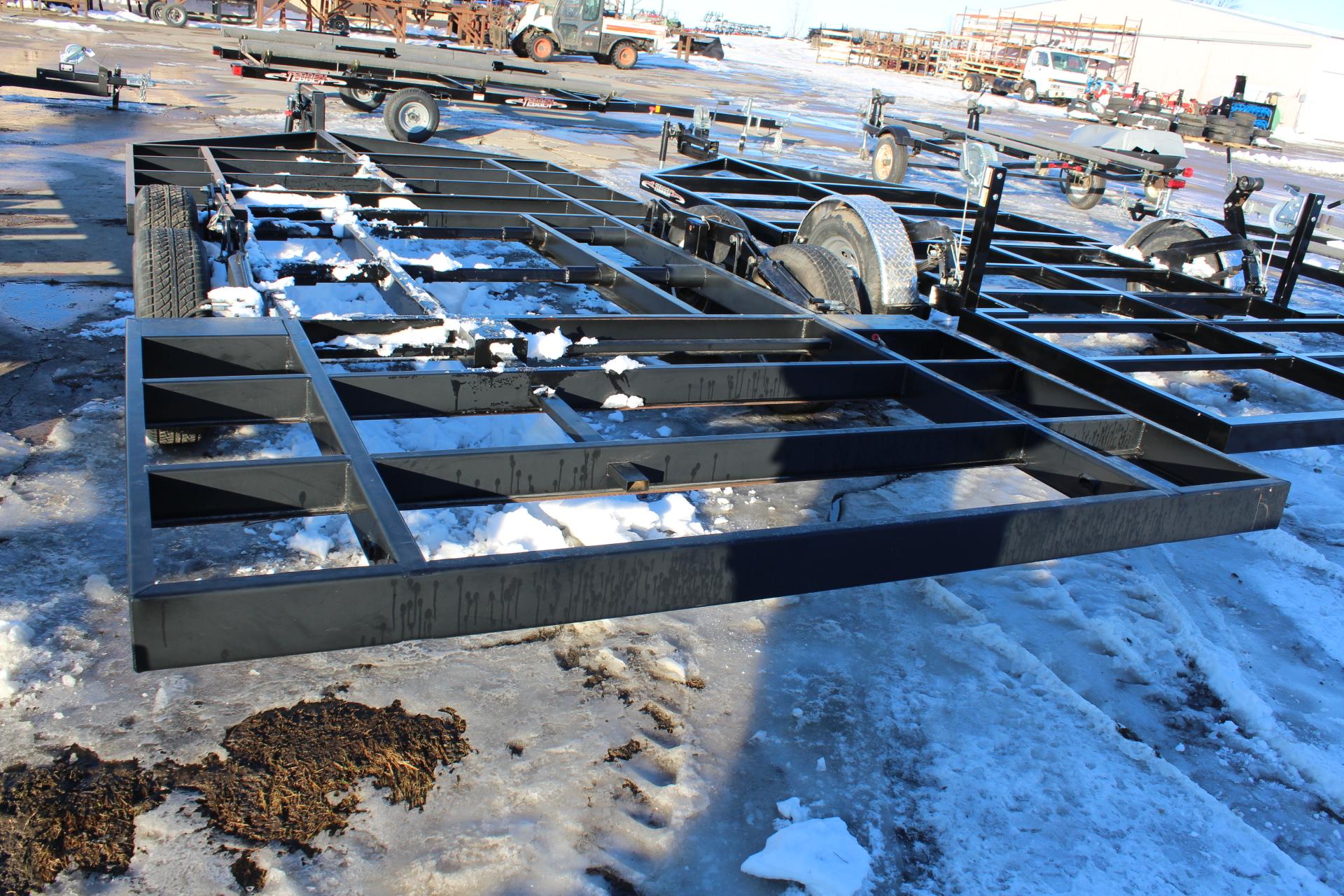 NEW 102" X 18' TEBBEN HYD FISH HOUSE FRAME,