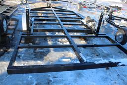 NEW 8' X 16' TEBBEN SINGLE AXLE CRANK DOWN FISH