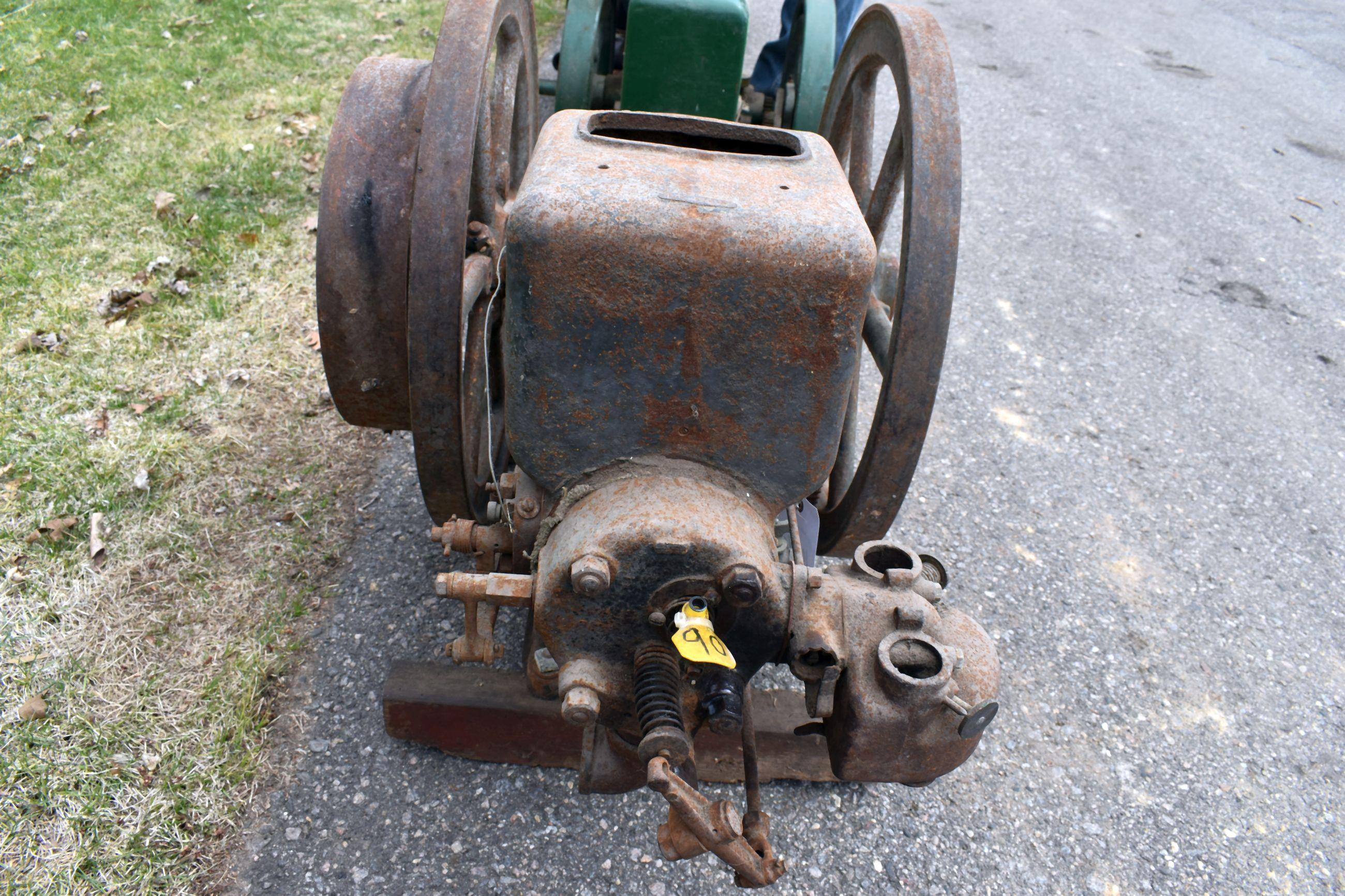 Fairbanks Morse Model H 2HP Gas Engine, ING Plug, Original Condition, SN:149872