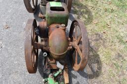 John Deere 1.5HP Gas Engine, Mag, Original Condition, SN:353536