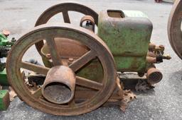 John Deere 1.5HP Gas Engine, Mag, Original Condition, SN:353536