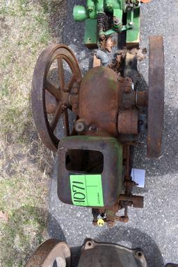 John Deere 1.5HP Gas Engine, Mag, Original Condition, SN:353536