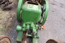 John Deere 1.5Hp Gas Engine, Mag, Original Condition, Older Restoration, SN:326077