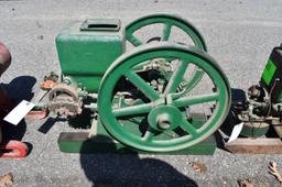 Nelson 2Hp Gas Engine, Webster Mag, Older Restoration, Water Cooled, No SN