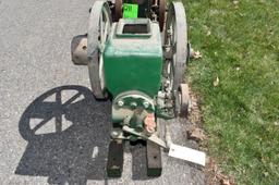 Nelson 2Hp Gas Engine, Webster Mag, Older Restoration, Water Cooled, No SN