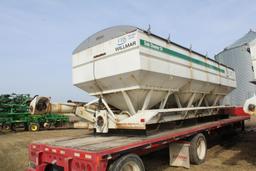 WILLMAR SIDE SHOOTER 24 FERT TENDER BOX, NEW SRT2 POWER ROLL TARP, 6 COMPARTMENT