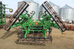 2014 JOHN DEERE 2730 DISK RIPPER, 13 SHANK, 14" 360 POINTS, SHIN GUARDS, DISK LEVELERS,