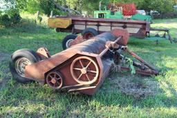 12' BRADY STALK CHOPPER, 2 WHEELS, JOHN DEERE CYLINDER