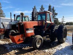 1978 ALLIS CHALMERS 7045 TRACTOR, POWER DIRECTOR TRANS, 540 PTO, 2 HYD, 3PT, NO TOP LINK,