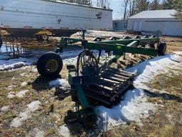 JOHN DEERE 2800 6 BOTTOM ON LAND PLOW, AUTO RESET, HYD VARI-WIDTH, SEMI INT, (6) COULTERS