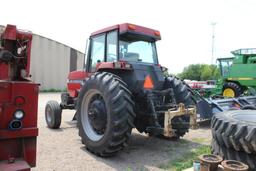 1990 CASE IH 7120 2WD TRACTOR, ROCK BOX, 5877 HRS SHOWING, 18.4R42 LIKE NEW REARS, 3 SCV, 1000 PTO,