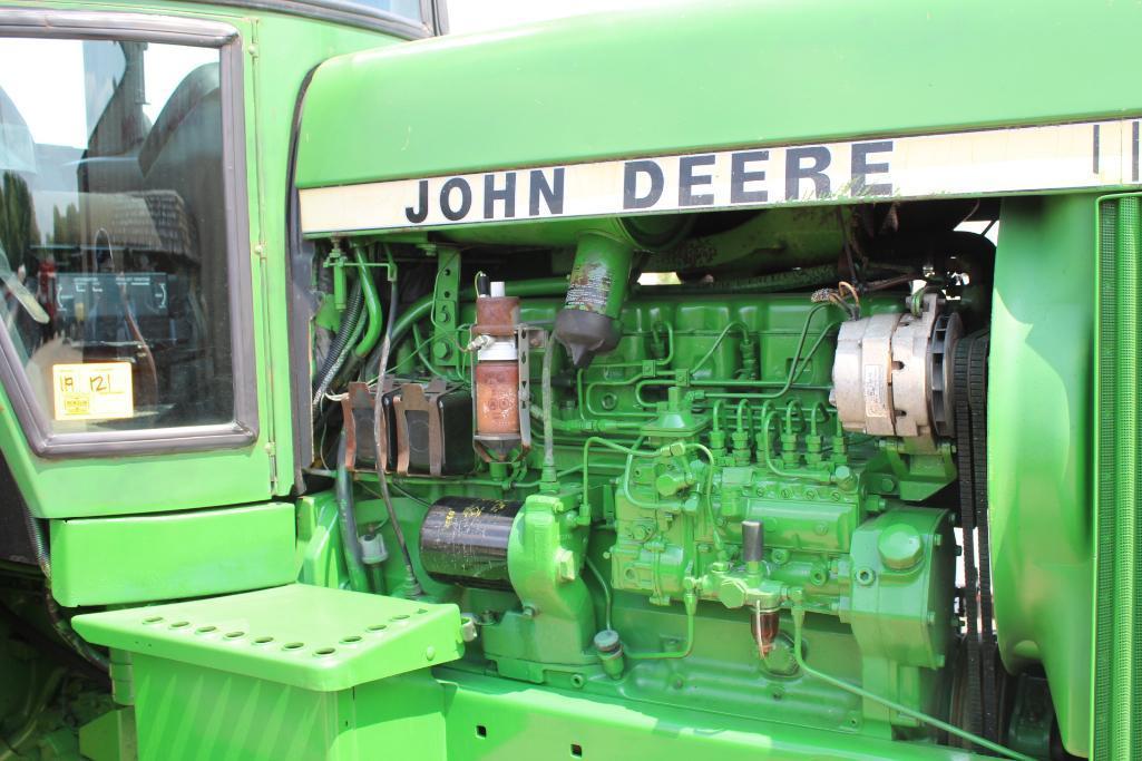 JOHN DEERE 4440, 8 SPD POWER SHIFT, 2WD, 20.8-38 REAR, 7649 HRS, 14L-15 FRONT TIRES, 3PT, 540/1000,