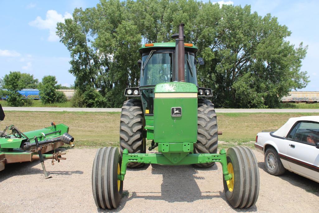 JOHN DEERE 4440, 8 SPD POWER SHIFT, 2WD, 20.8-38 REAR, 7649 HRS, 14L-15 FRONT TIRES, 3PT, 540/1000,