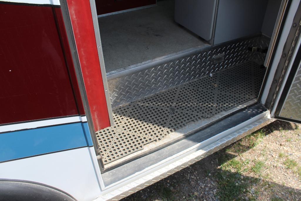 **1997 FORD E-350 AMBULANCE, POWER STROKE DSL ENGINE, 2 WD DRIVE, 306,577 MILES