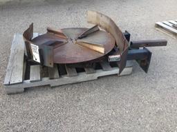 Vittoe Chaff Spreader for Combine, motor has slight leak