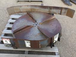 Vittoe Chaff Spreader for Combine, motor has slight leak