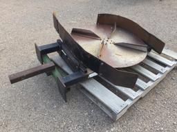 Vittoe Chaff Spreader for Combine, motor has slight leak
