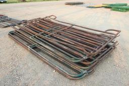 (6) 10' CORRAL PANELS, ONE MONEY FOR ALL 6