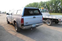 **1998 FORD F-150 XLT V-8, 4X4, 3 DOOR EXT CAB, ALUM WHEELS, CLOTH INTERTIOR, AUTO TRANS, MATCHING