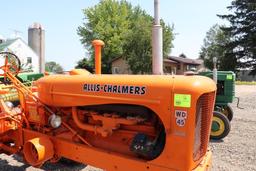 AC WD 45 DSL, NF, GOOD 14.9-28 TIRES, SNAP COUPLERS, PTO, RUNS AND DRIVES, WD230651D,
