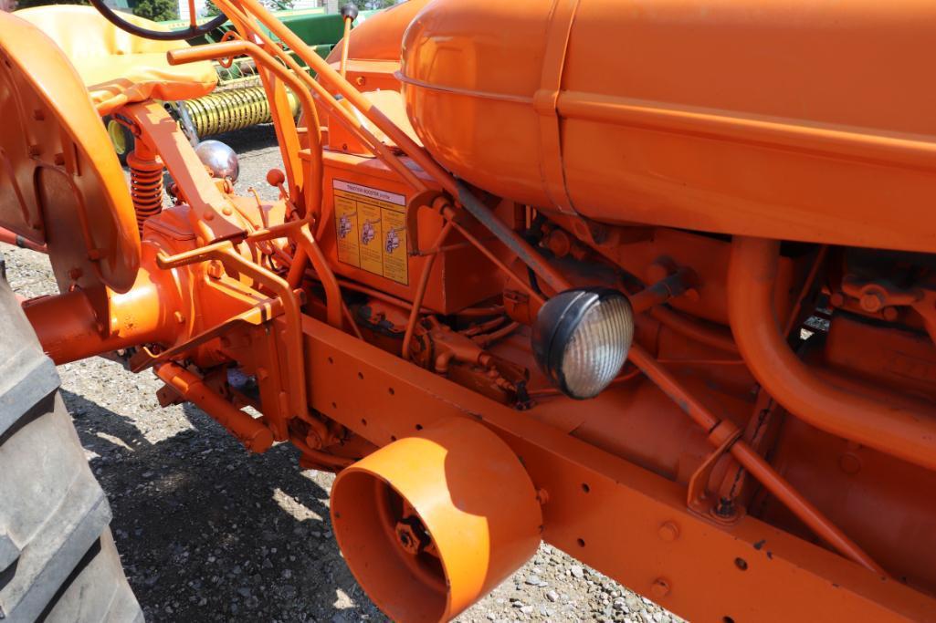 AC WD 45 DSL, NF, GOOD 14.9-28 TIRES, SNAP COUPLERS, PTO, RUNS AND DRIVES, WD230651D,
