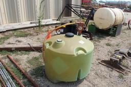 POLY TANK WITH HAND PUMP