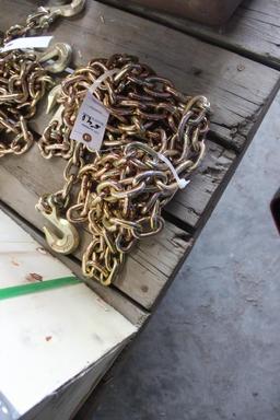 (2) 5/16" X 20' G70 BRAND NEW CHAINS, $ X 2