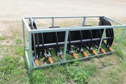 BRAND NEW 76" BRUSH AND ROOT GRAPPLE, GREASEABLE PIVOT POINTS, TAX, NO EXEMP