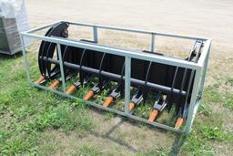 BRAND NEW 76" BRUSH AND ROOT GRAPPLE, GREASEABLE PIVOT POINTS, TAX, NO EXEMP