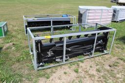 BRAND NEW 76" BRUSH AND ROOT GRAPPLE, GREASEABLE PIVOT POINTS, TAX, NO EXEMP