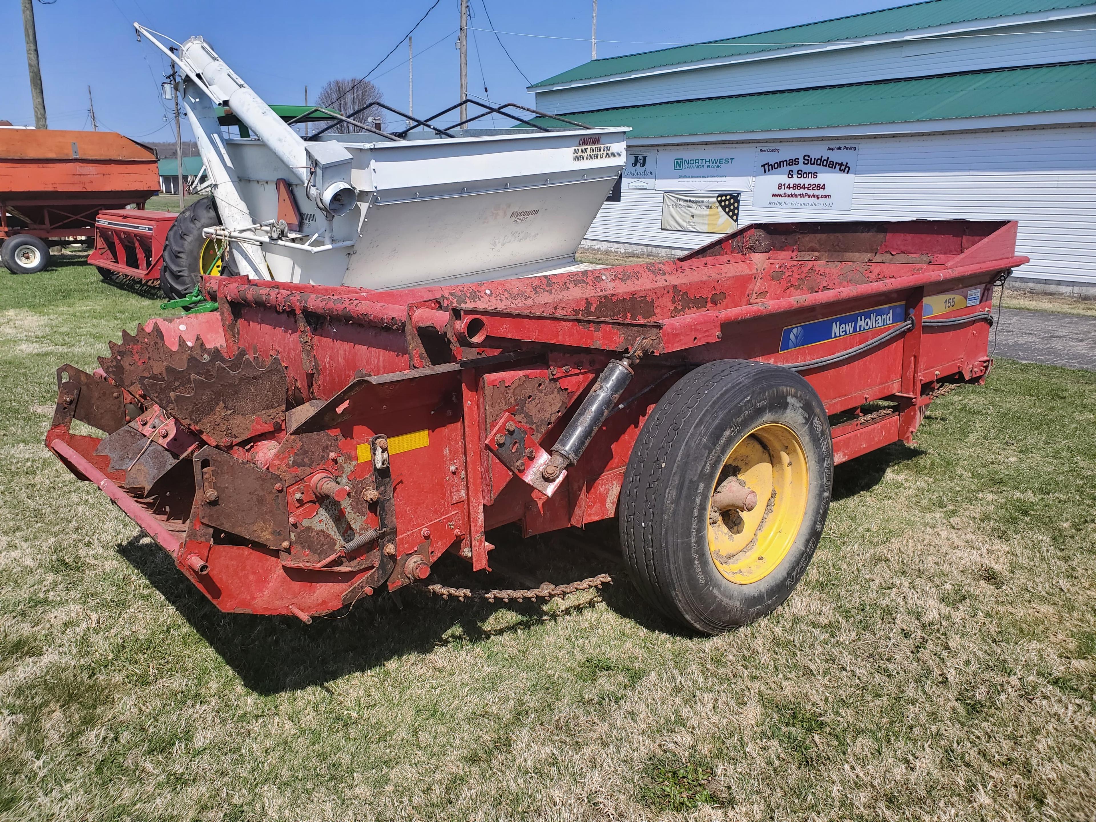2016 New Holland 155 Manure Spreader