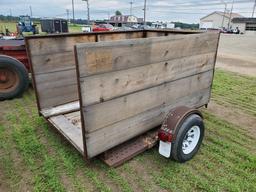 5 1/2' X 8' Car Carrier Utility Trailer