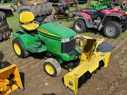 John Deere GX345 Lawn And Garden Tractor With 407.2 Hours