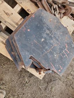 (6) Case Front Weights