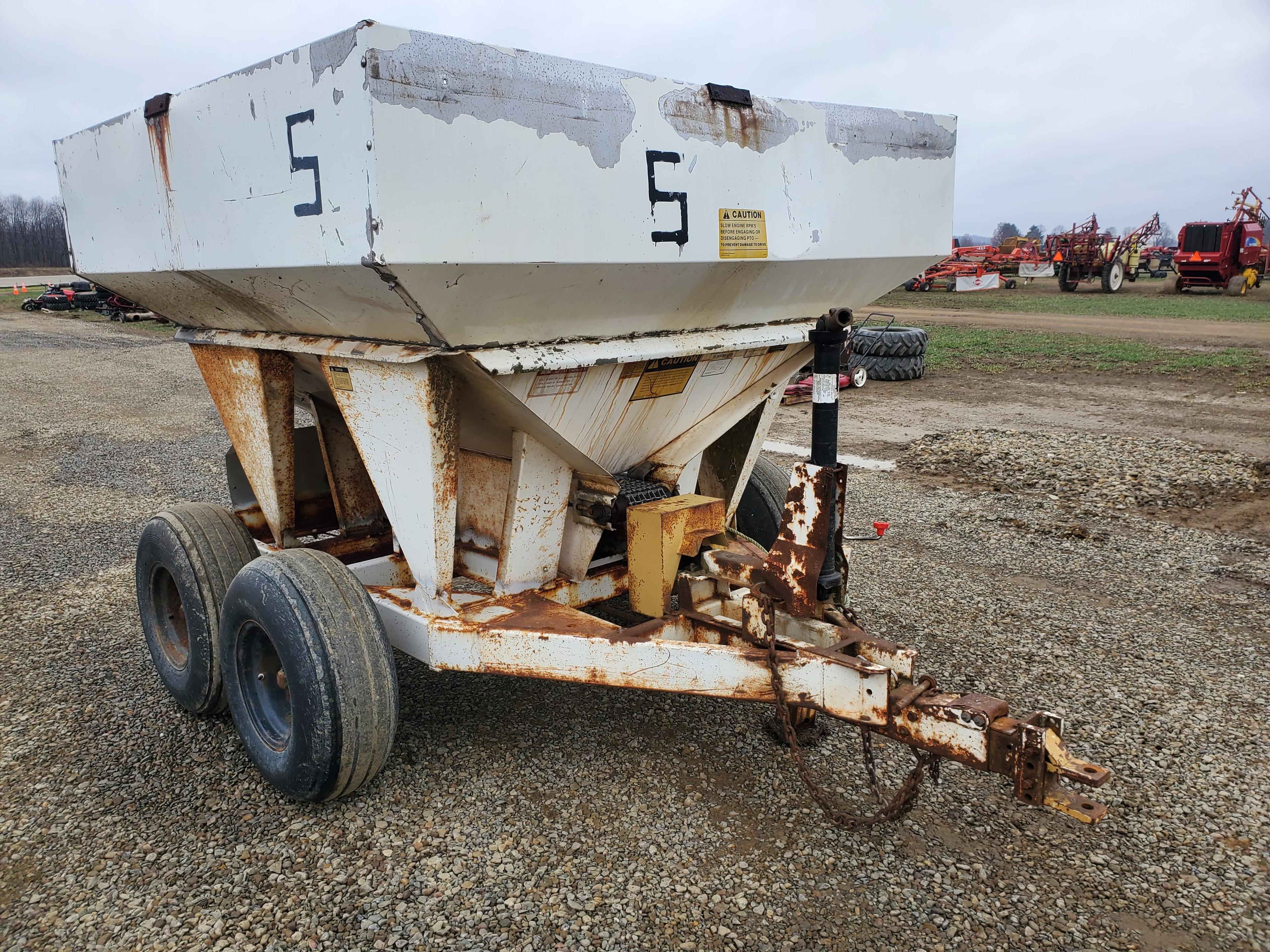 Tyler 5 Ton Tandem Axle Fertilizer Spreader