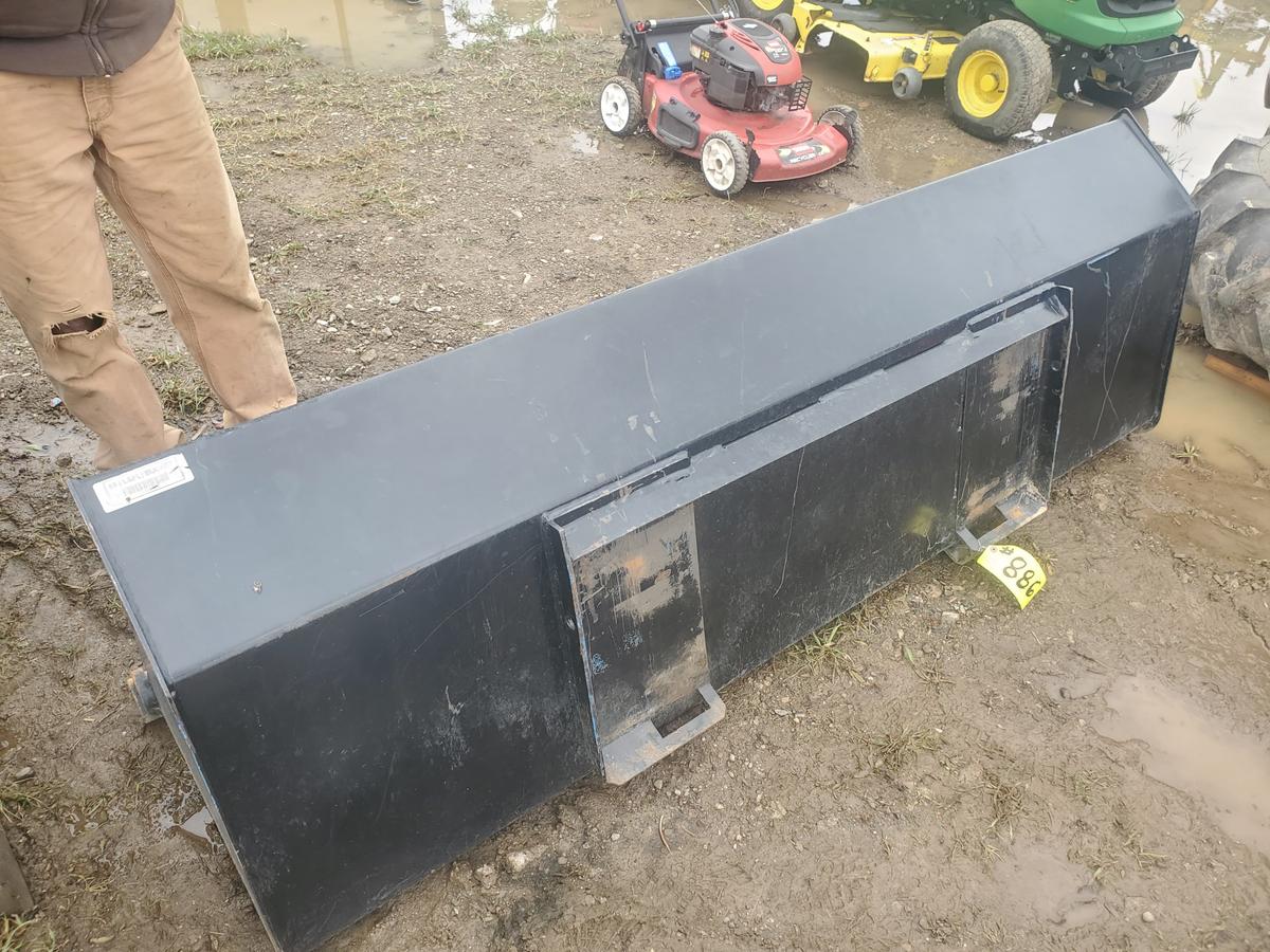 85" Skid Steer Material Bucket
