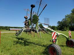 2013 Claas Liner 1750 Twin Rotor Hay Rake With 2 Point Hitch