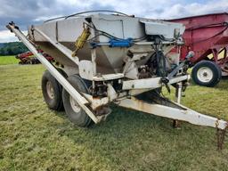 Tandem Axle Pull Type Approximately 5 Ton Fertilizer Spreader