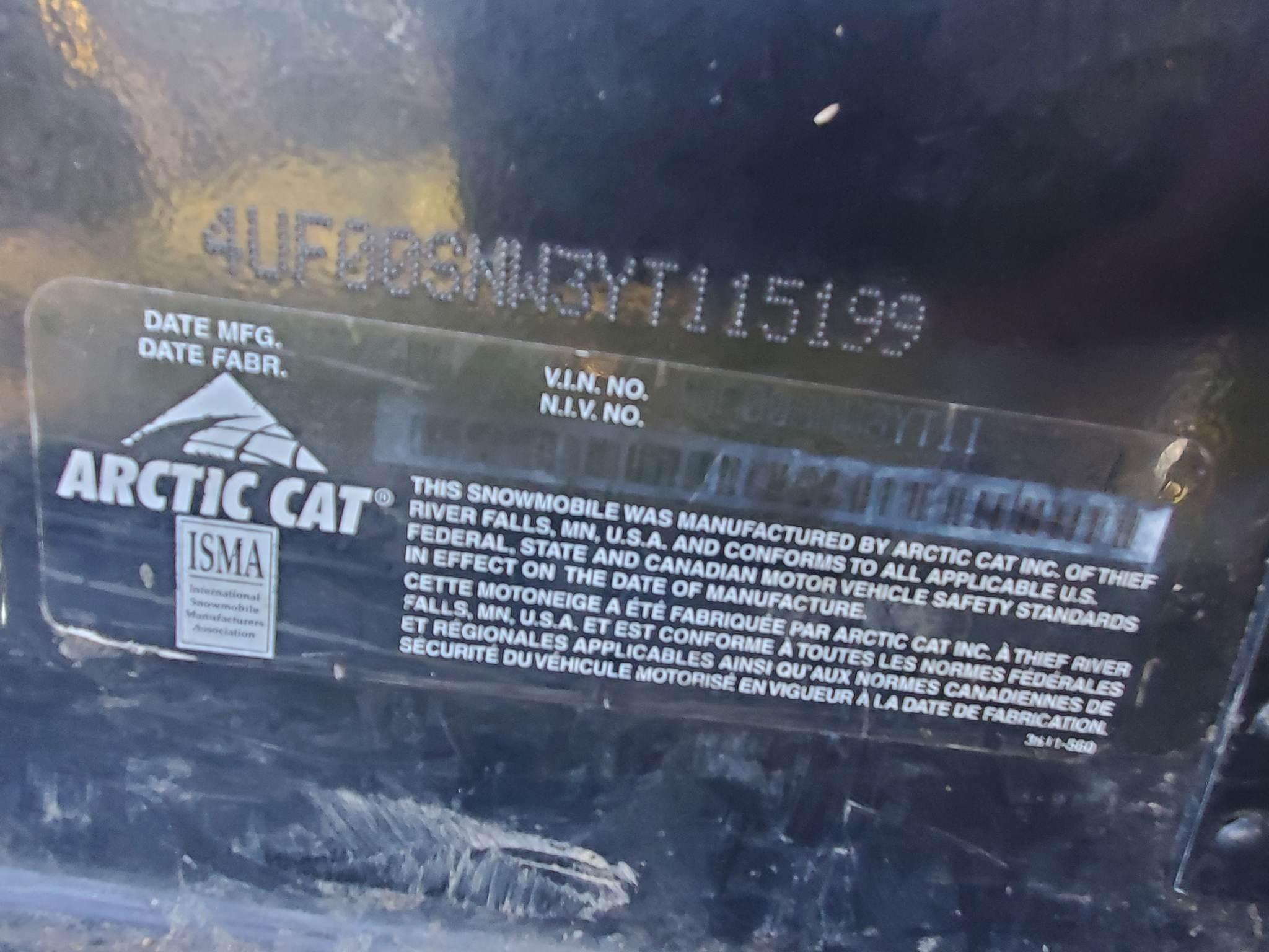 2001 Arctic Cat ZL500