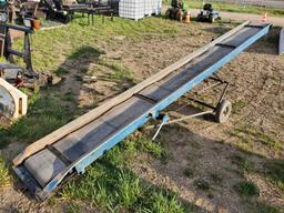 16" X 17' Belt Conveyor With Motor