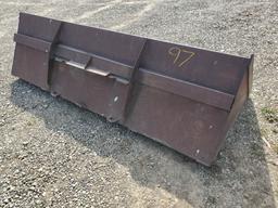 109" Universal Skid Steer Bucket