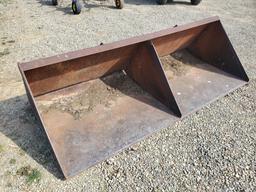 109" Universal Skid Steer Bucket