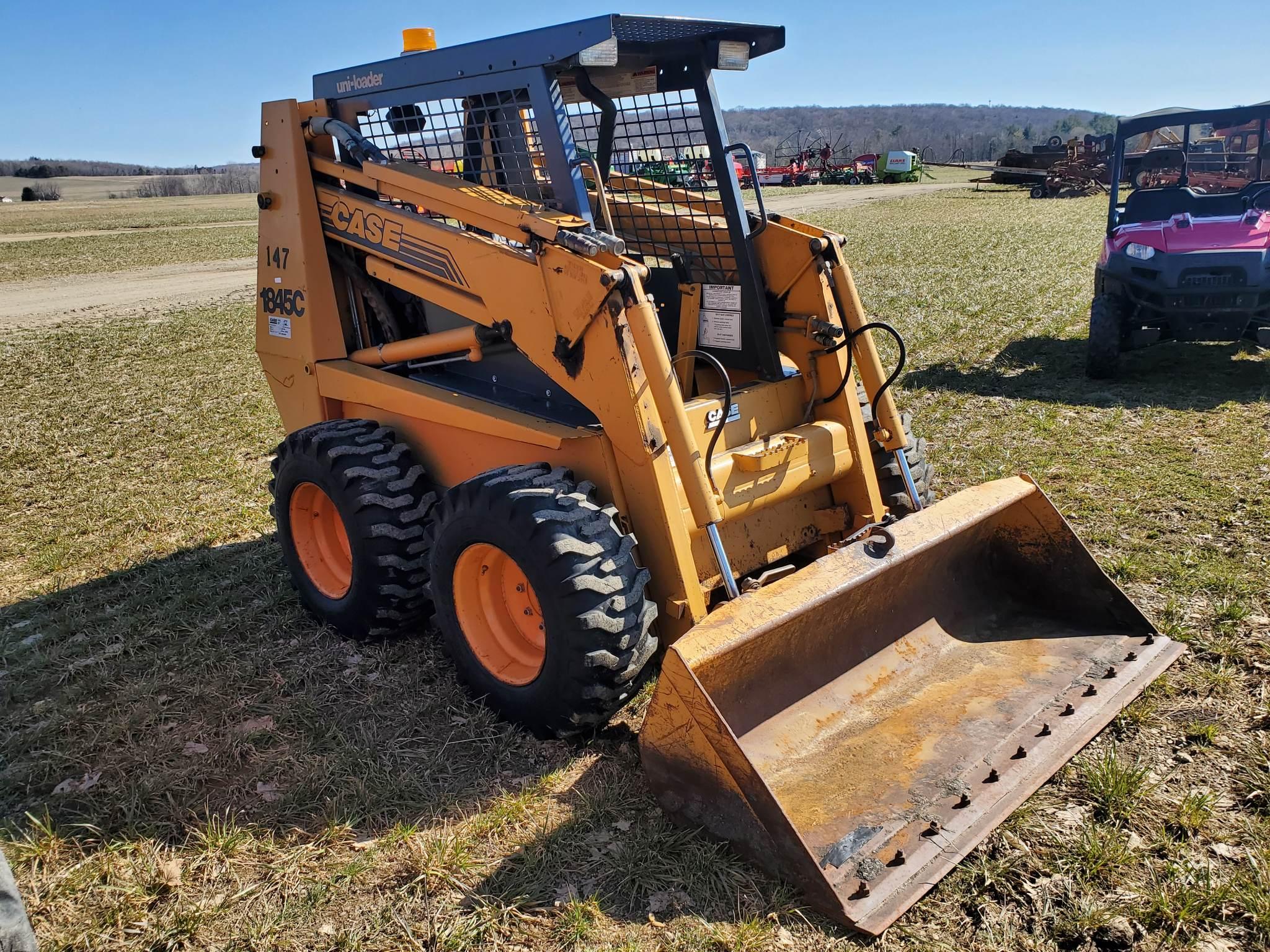 Case I845C Skid Steer Loader