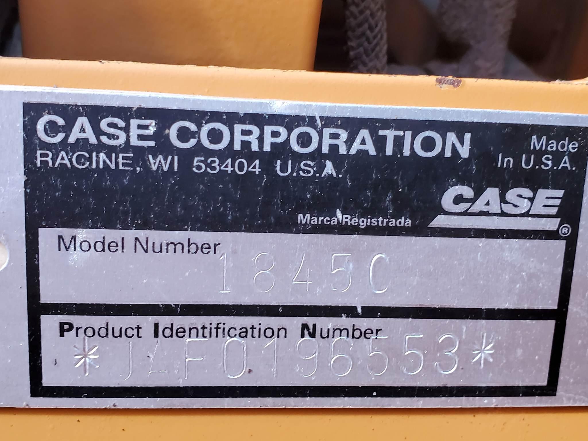 Case I845C Skid Steer Loader