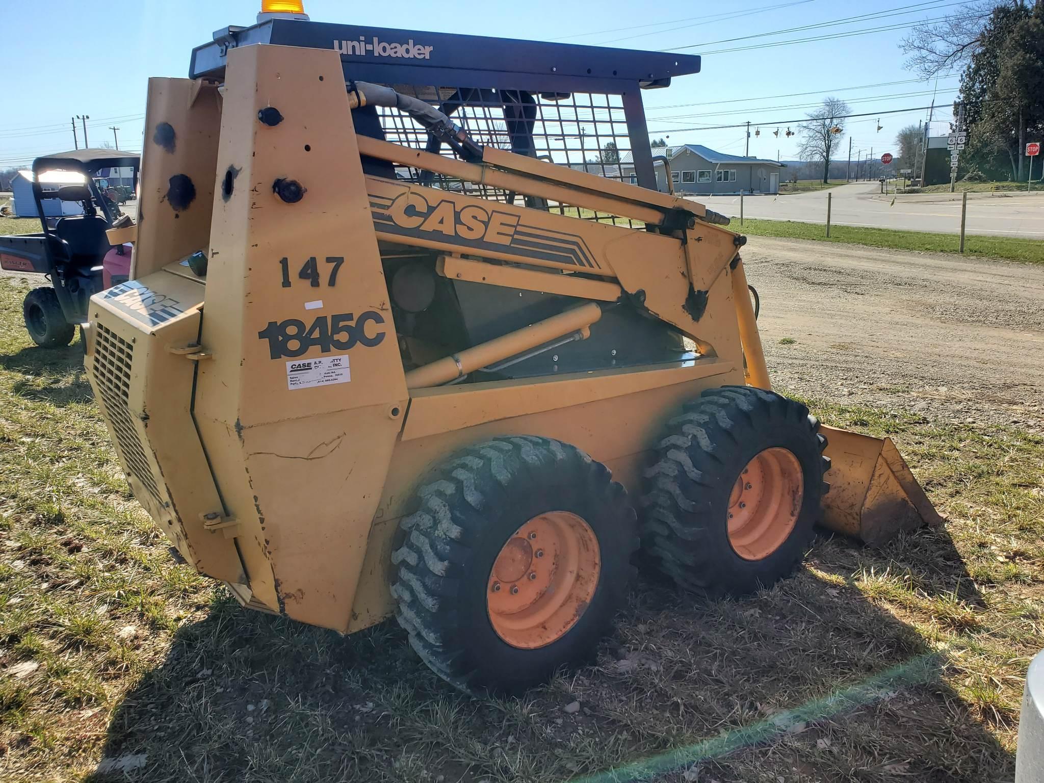 Case I845C Skid Steer Loader