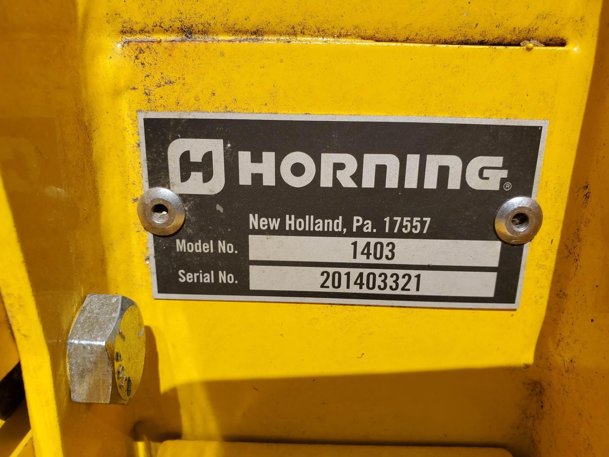 Horning 1403  3 Row 30"  Rotary Corn Head Off FP240 Forage Harvester